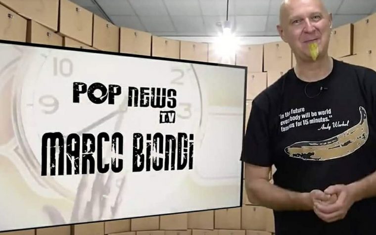 Pop News Tv: al telefono con Marco Biondi Pop News Tv: al telefono con Marco Biondi
